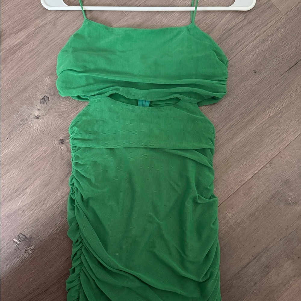 Green Mini Dress